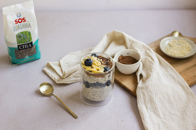Foto de Receta de avena con chía: ¡Un desayuno saludable y lleno de energía!