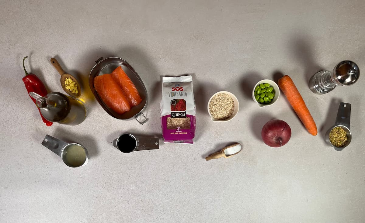 Receta de quinoa con salmón: Deliciosa combinación llena de sabor