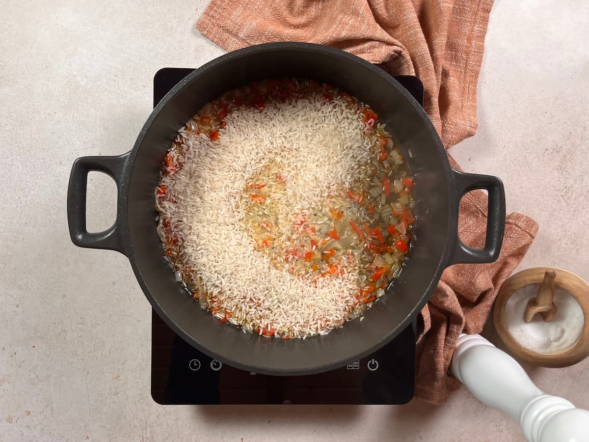 Receta de arroz con atún