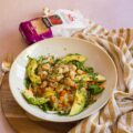 Quinoa con gambas