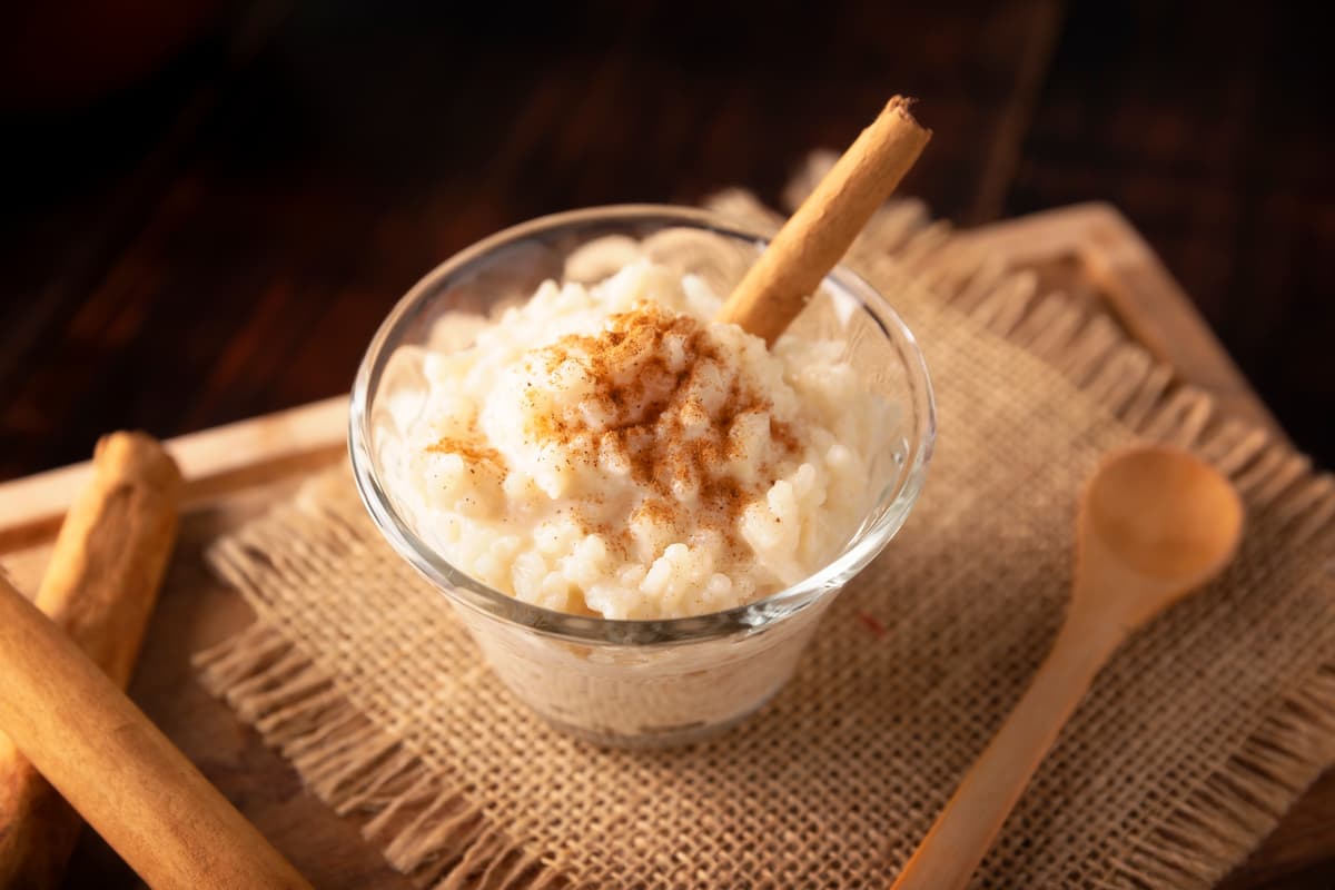 Arroz con leche: Calorías y nutrición