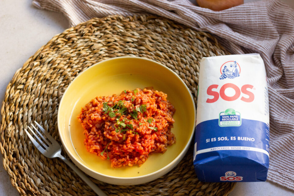 Receta de arroz con tomate