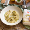 Risotto con alcachofas