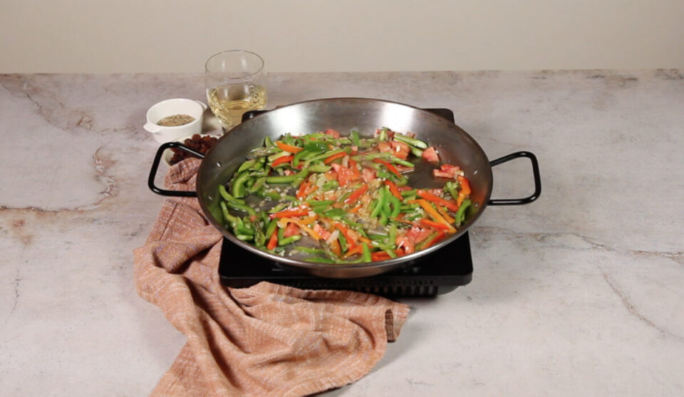 Sofreir las verduras