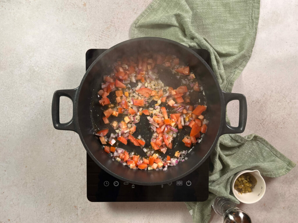Preparar el sofrito 