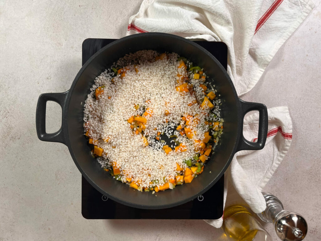 Incorporar el arroz
