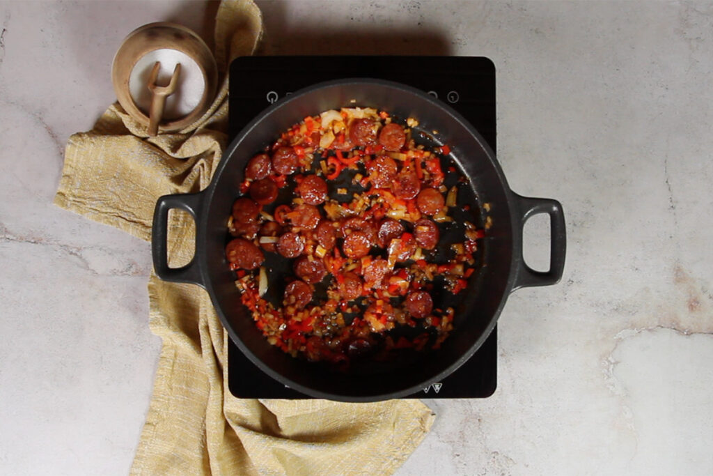 Preparar el sofrito