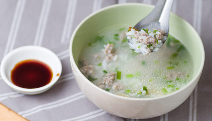 arroz blanco caldoso gastroenteritis