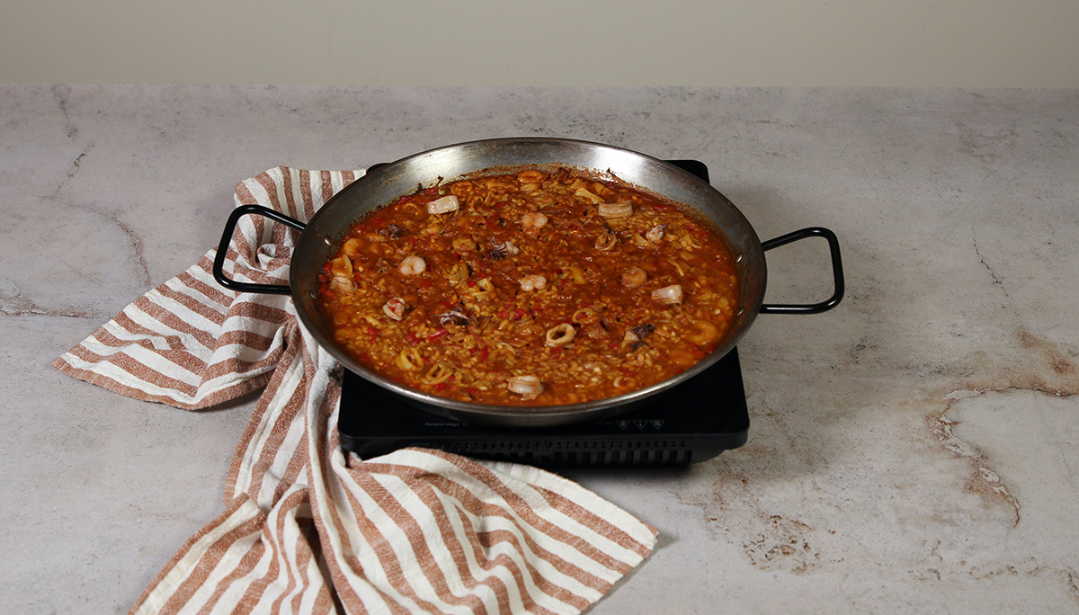 arroz con chipirones y gambas final