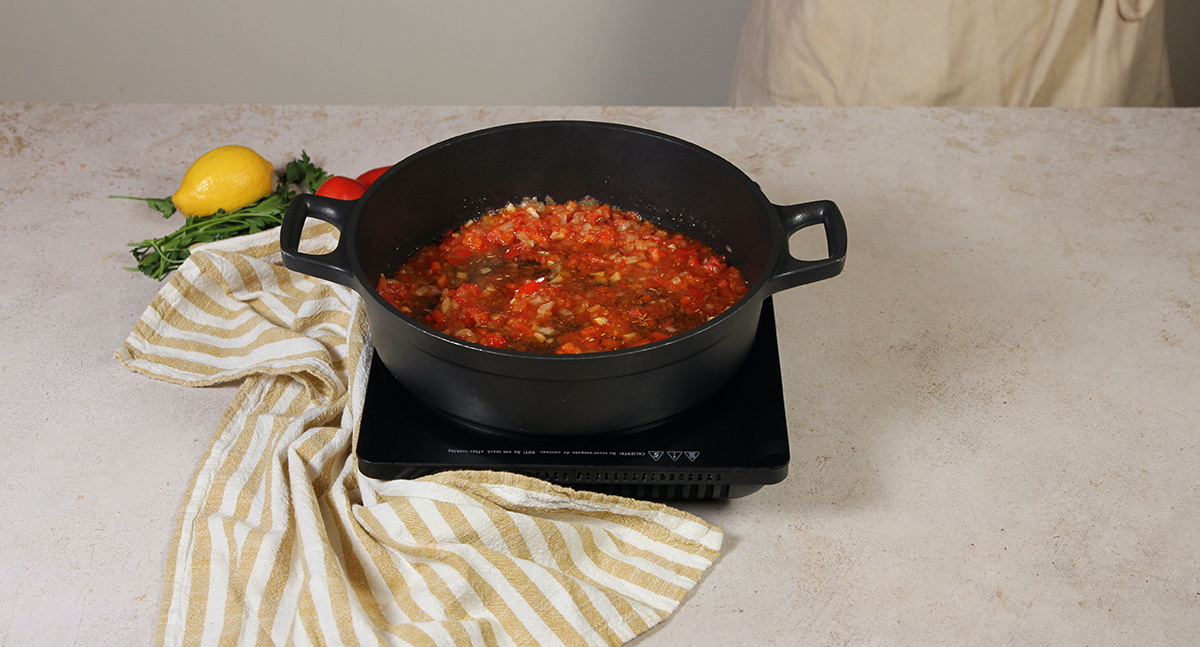 arroz con cordero sofrito