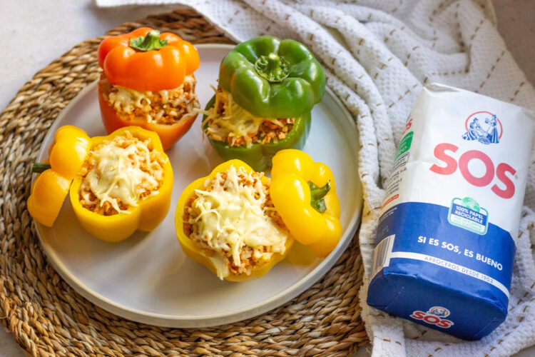 Foto de Pimientos rellenos con arroz