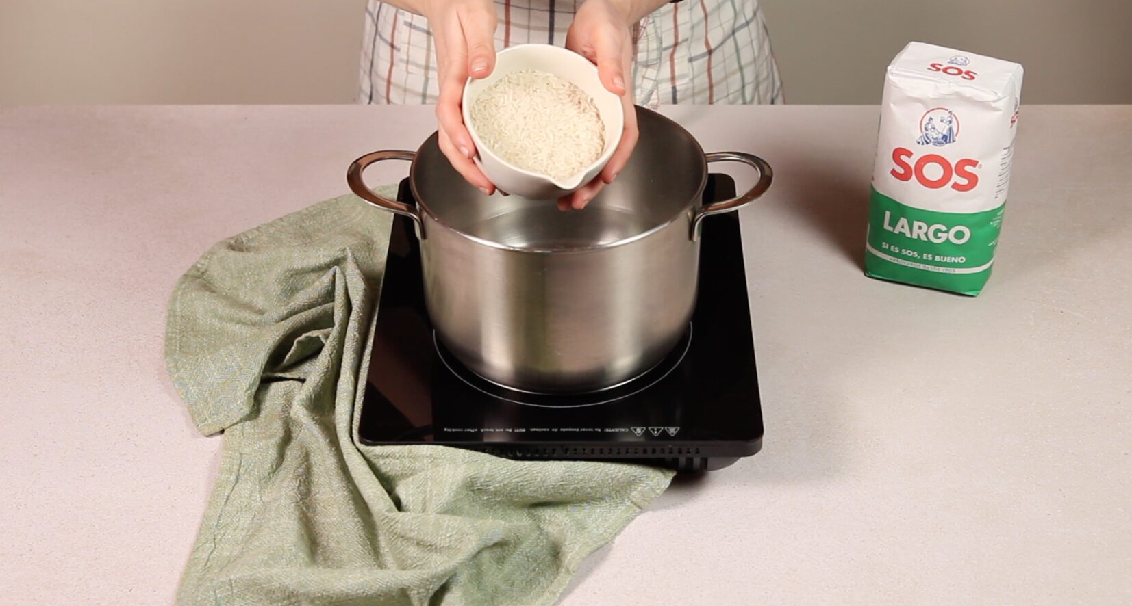 Cocer el arroz