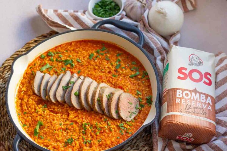 Foto de Arroz con solomillo: Receta tradicional y deliciosa