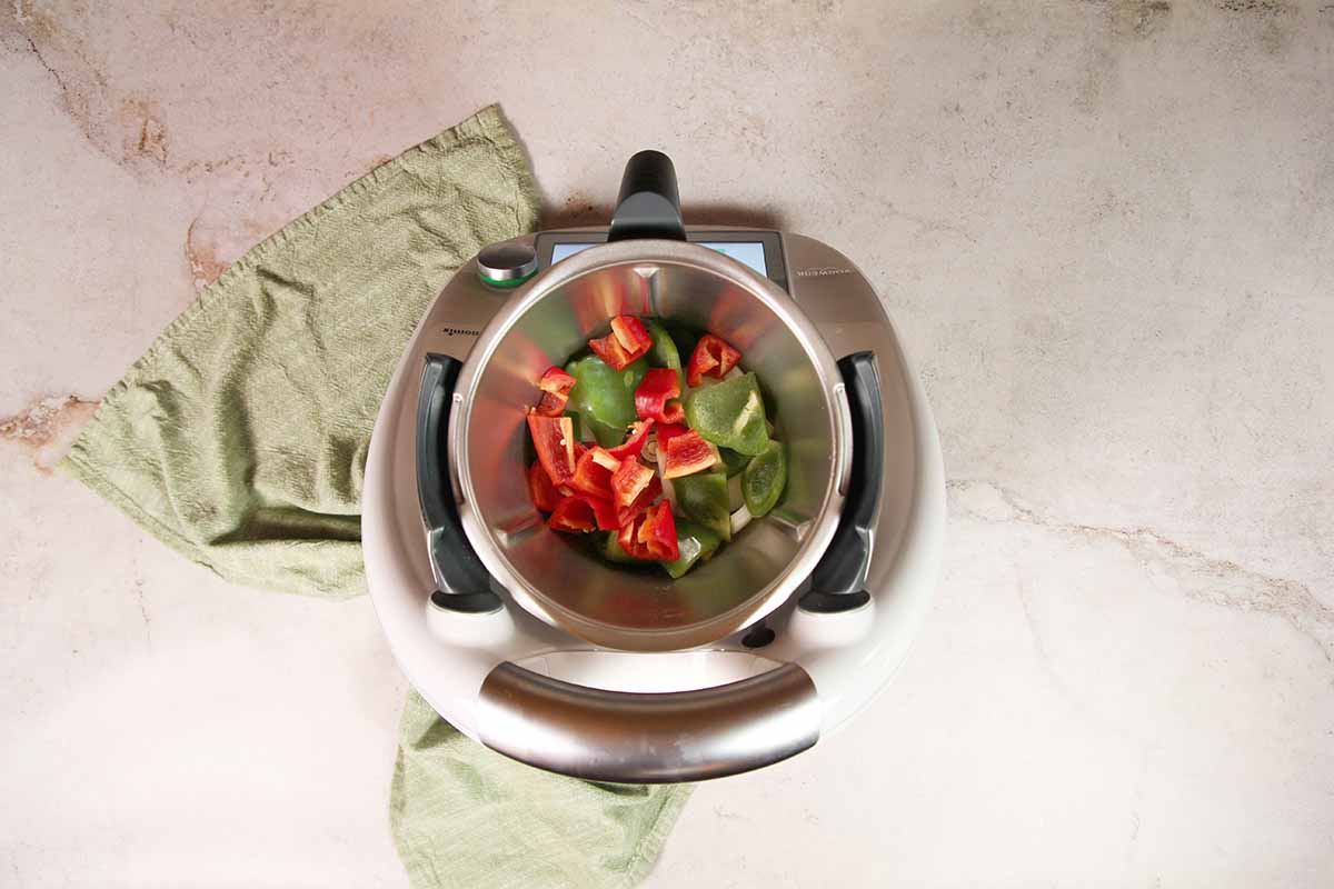 paso a paso arroz con costillas thermomix verduras