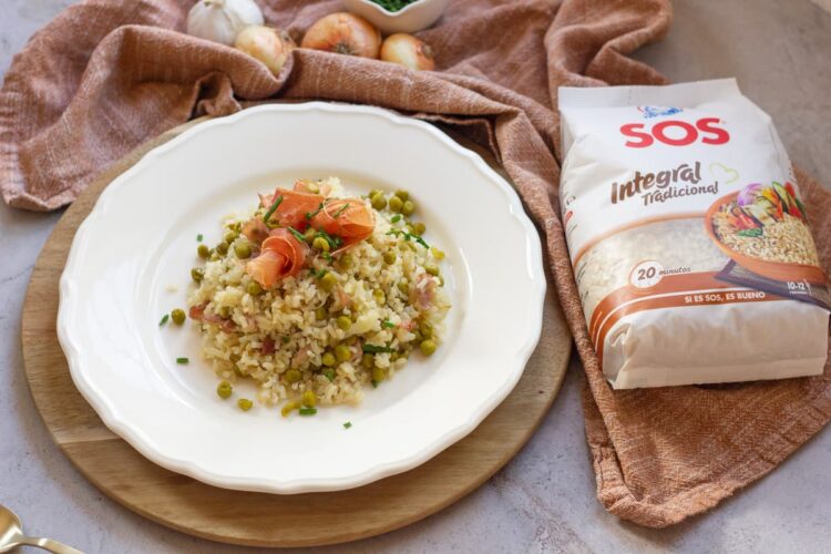 Foto de Arroz con guisantes: receta tradicional y sencilla