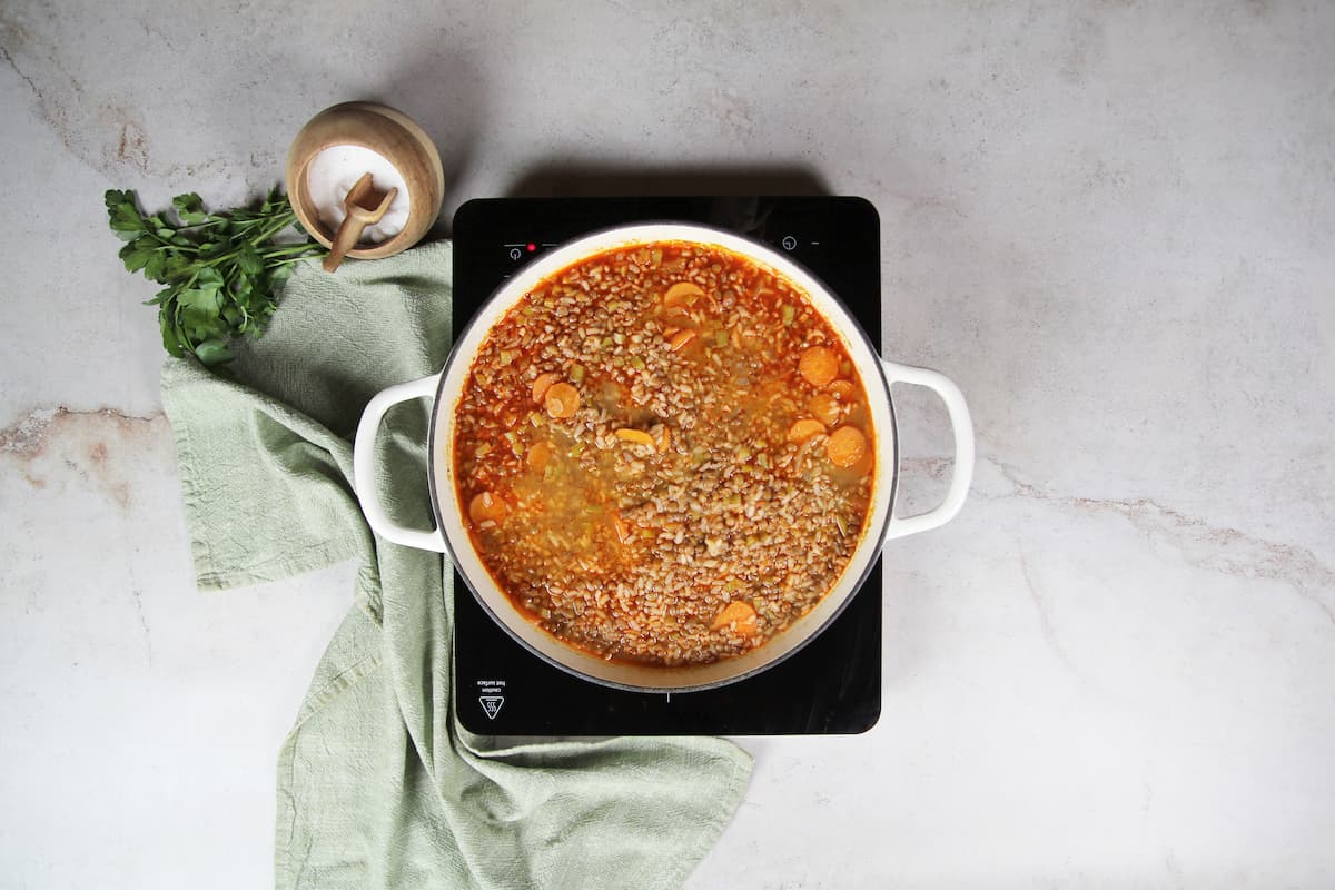 Integración del arroz: uniendo texturas