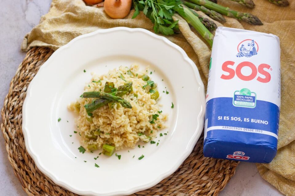 Arroz con espárragos: receta fácil y deliciosa