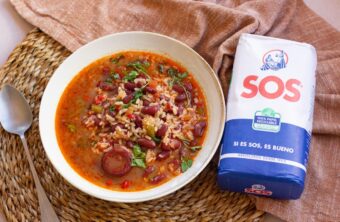 Receta de arroz con judías pintas en olla express
