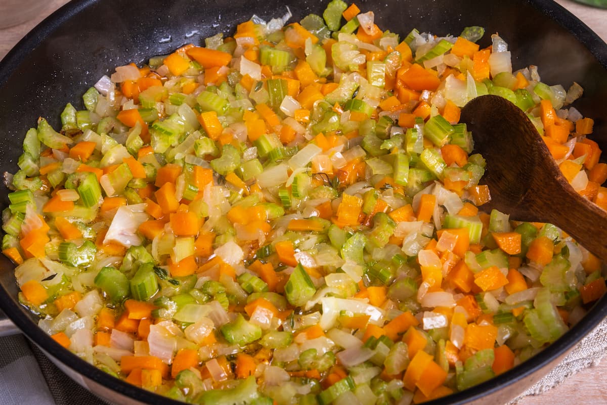Usos del corte Brunoise en la cocina