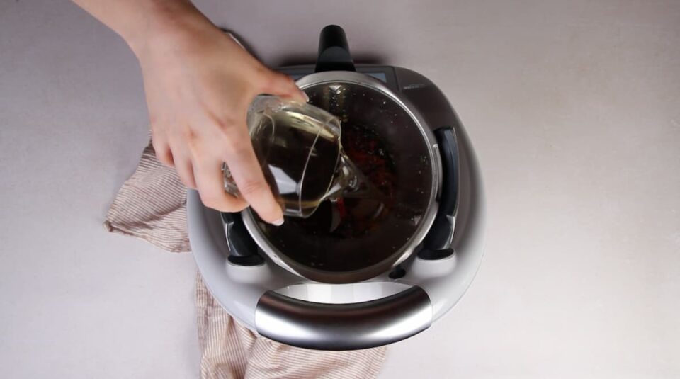 Incorporación del vino