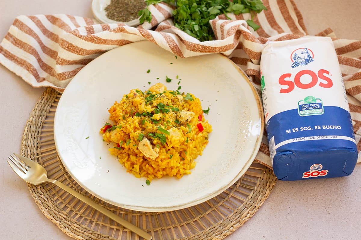 Arroz Amarillo Receta Fácil y Deliciosa Arroz SOS