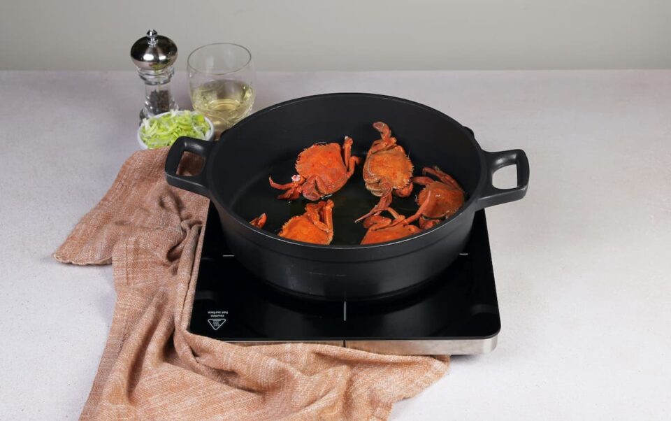 Preparación inicial de las nécoras