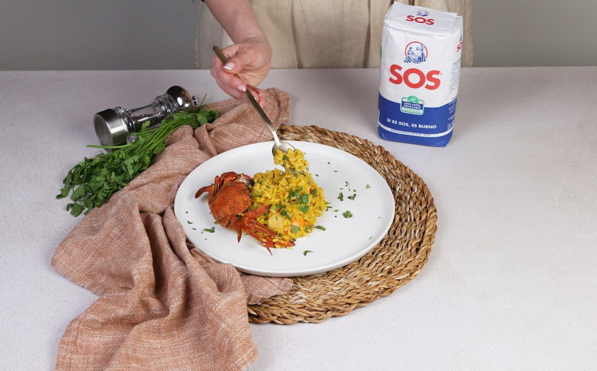 Finalización y presentación del plato