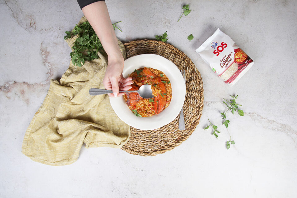 arroz con bogavante receta gallega