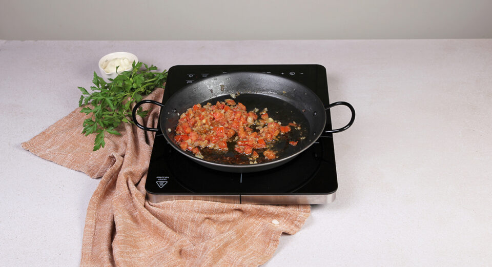 arroz negro con alioli