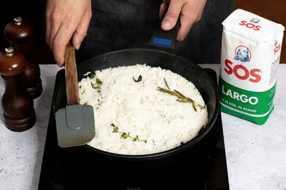 Cocer el arroz