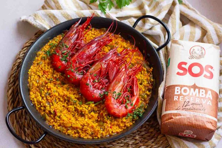 Foto de Arroz caldoso con carabineros: receta tradicional