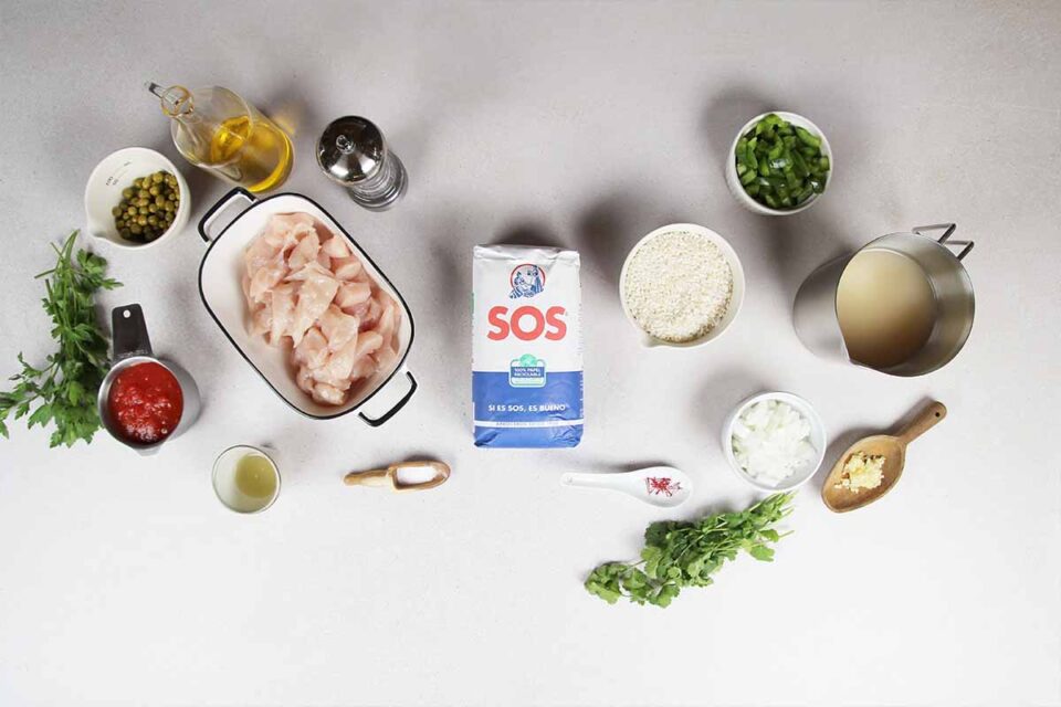 paso a paso galinhada ingredientes