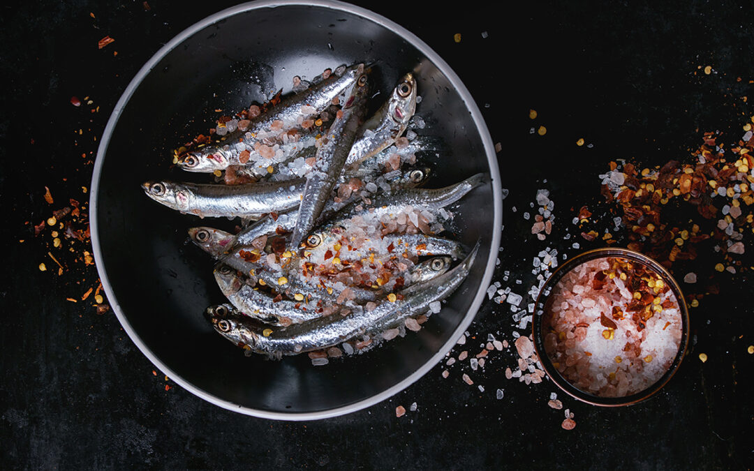 Cuánto tiempo deben permanecer las anchoas en sal