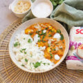 Arroz con pollo tikka masala