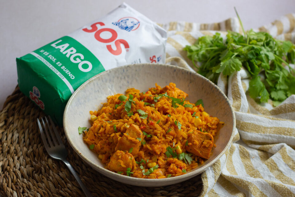 Arroz Amarillo a la Cubana