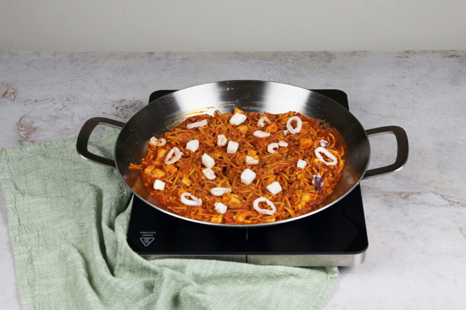 fideua facil coccion