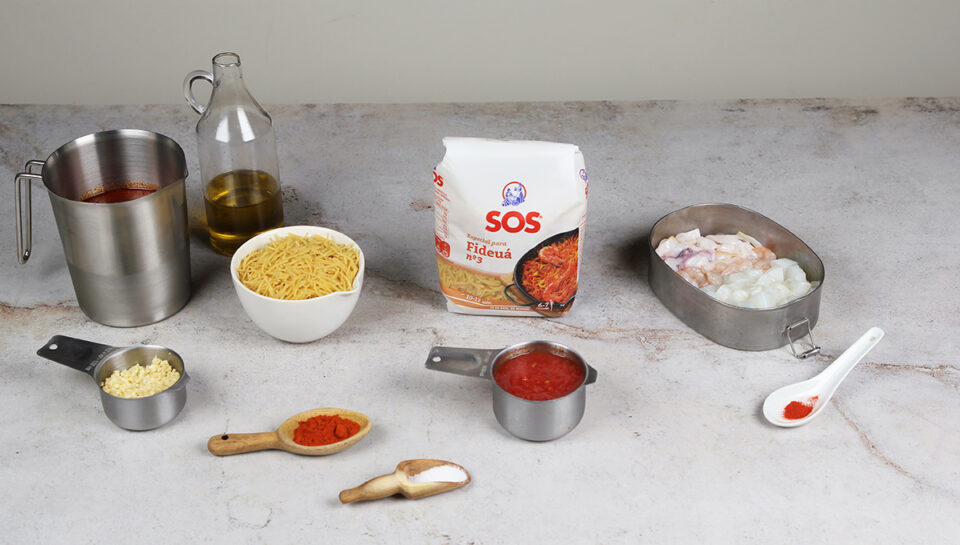 fideua facil ingredientes