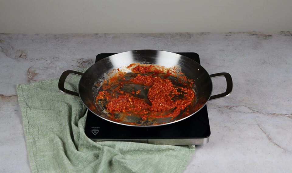 fideua facil sofrito