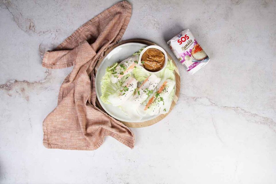 paso a paso rollitos vietnamitas emplatado