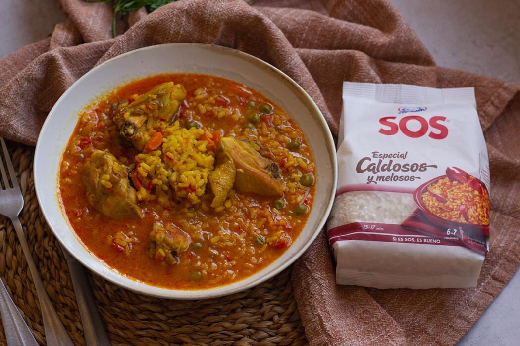 Arroz Caldoso Con Pollo