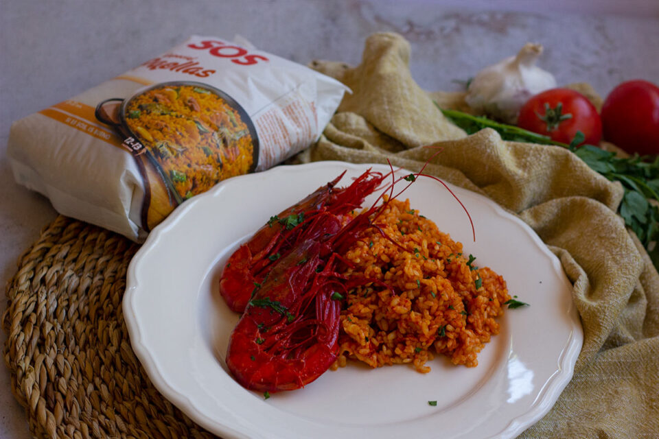 Paella de Carabineros deliciosa