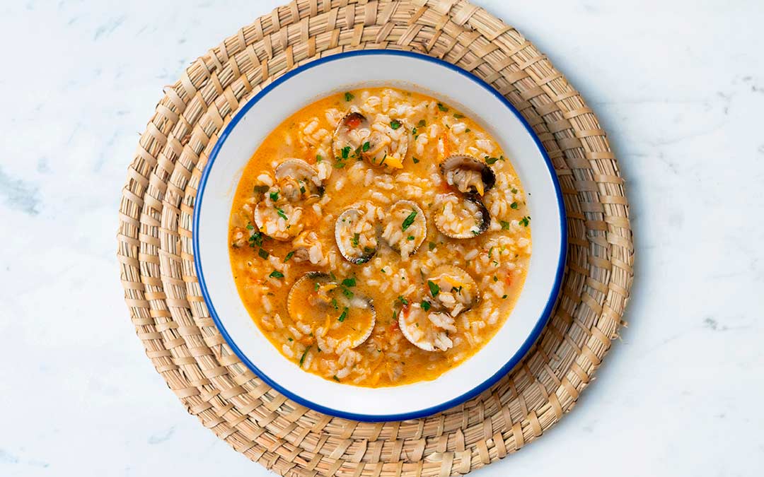 Cantidad de agua para arroz caldoso
