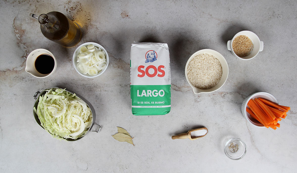 Arroz con repollo