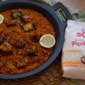 Arroz con costillas adobadas