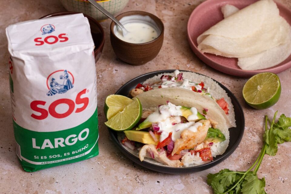 Fajitas de arroz que enamoran