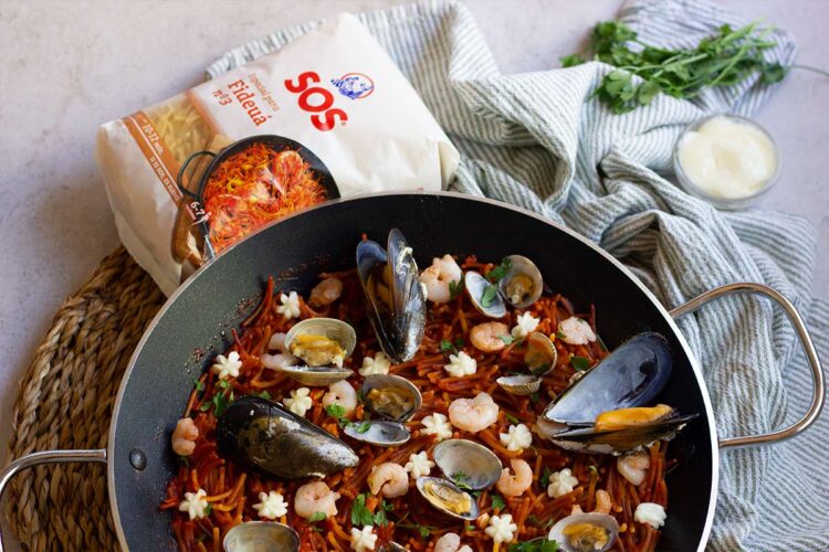 Foto de Fideuá marinera: receta tradicional