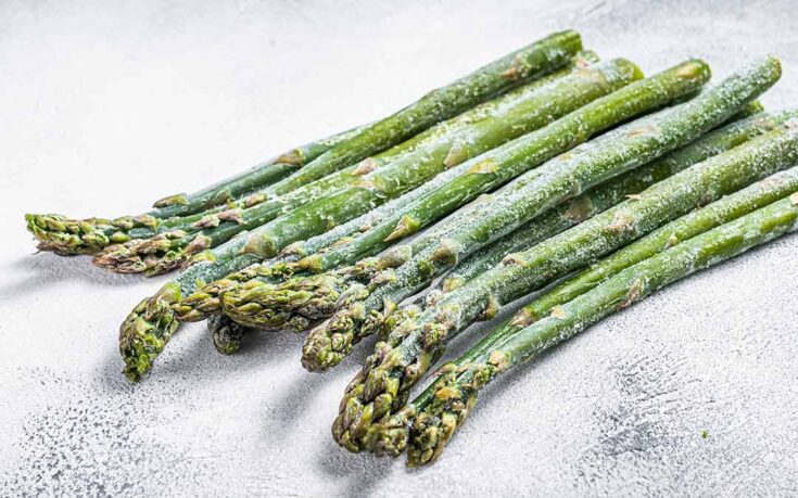 Congelar esparragos