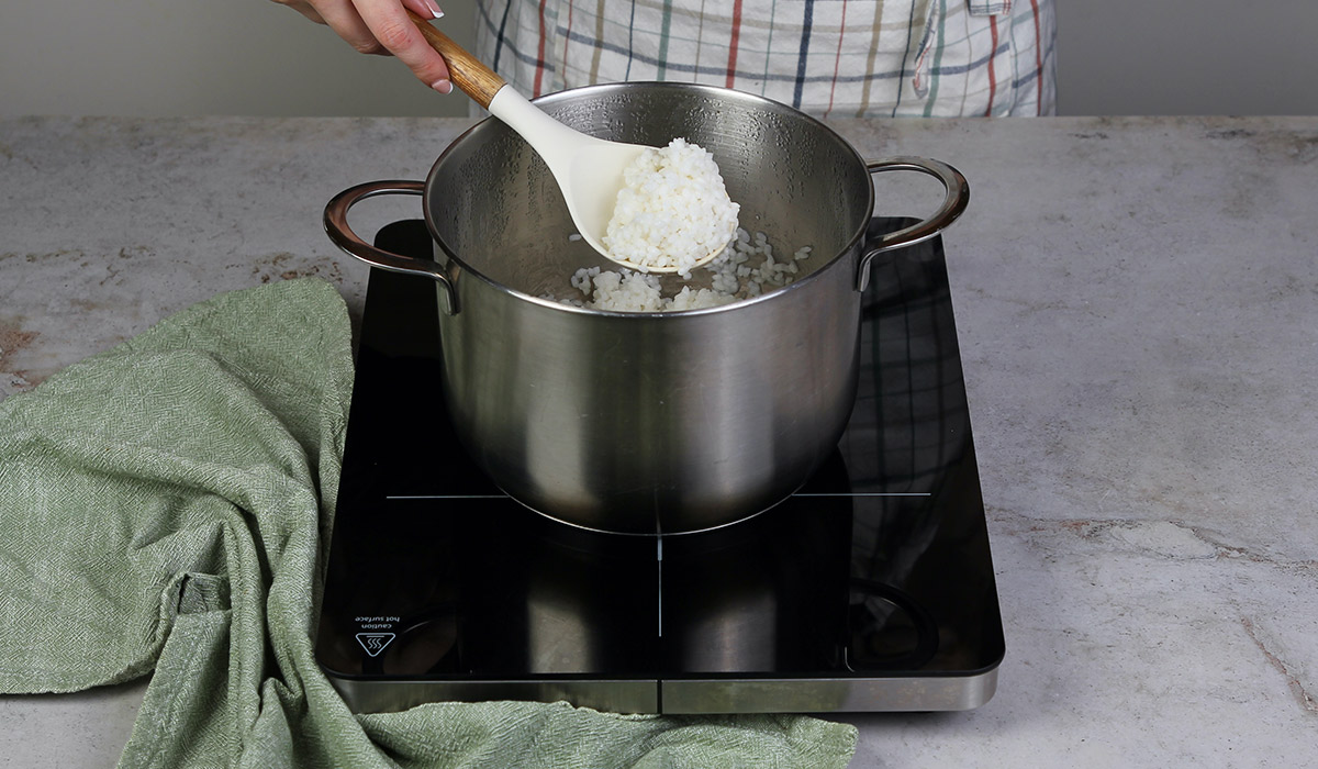 Cocer arroz en Arroz inflado