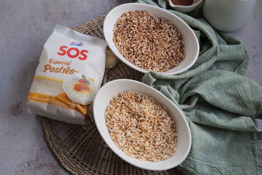 Arroz inflado