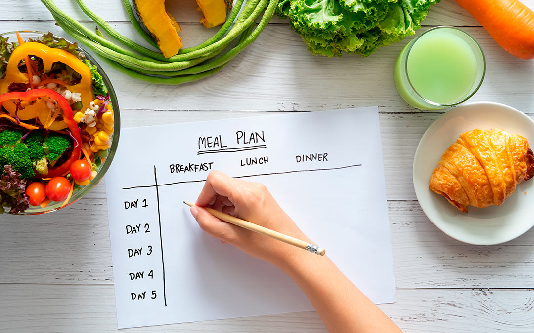 Dieta saludable semanal para una alimentación equilibrada